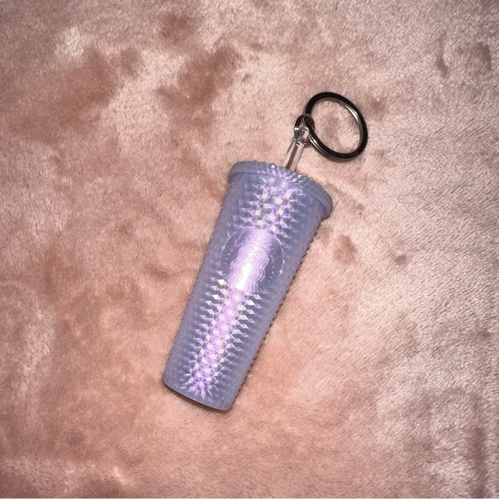Starbucks Unicorn Iridescent Cold Cup Keychain